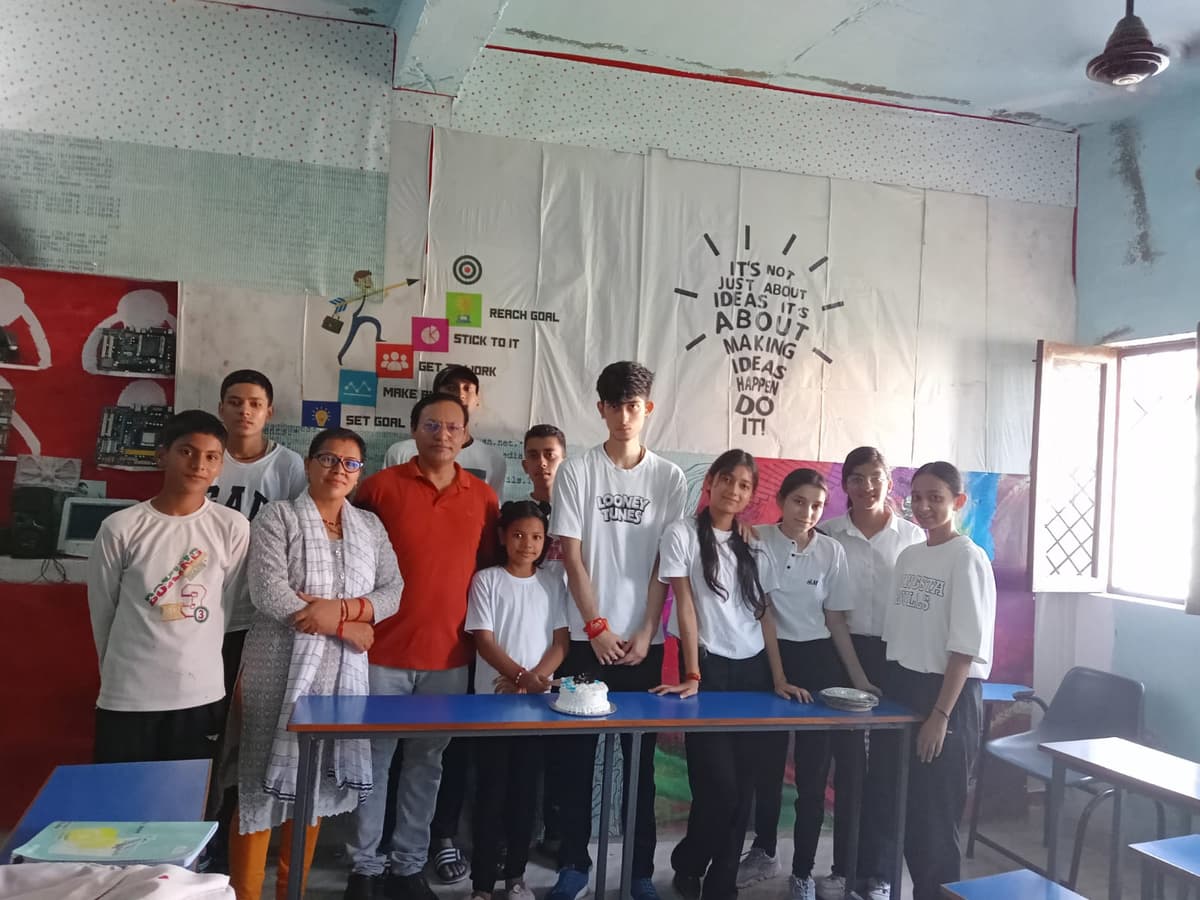 VMACE students Haldwani Uttarakhand